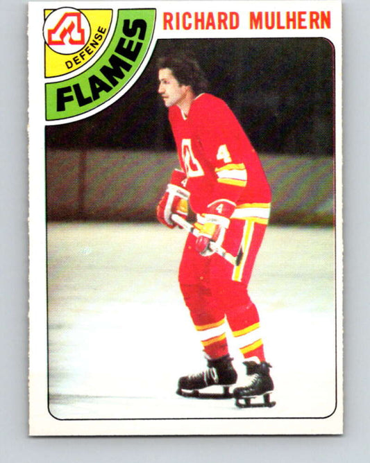 1978-79 O-Pee-Chee #256 Richard Mulhern  Atlanta Flames  V24477