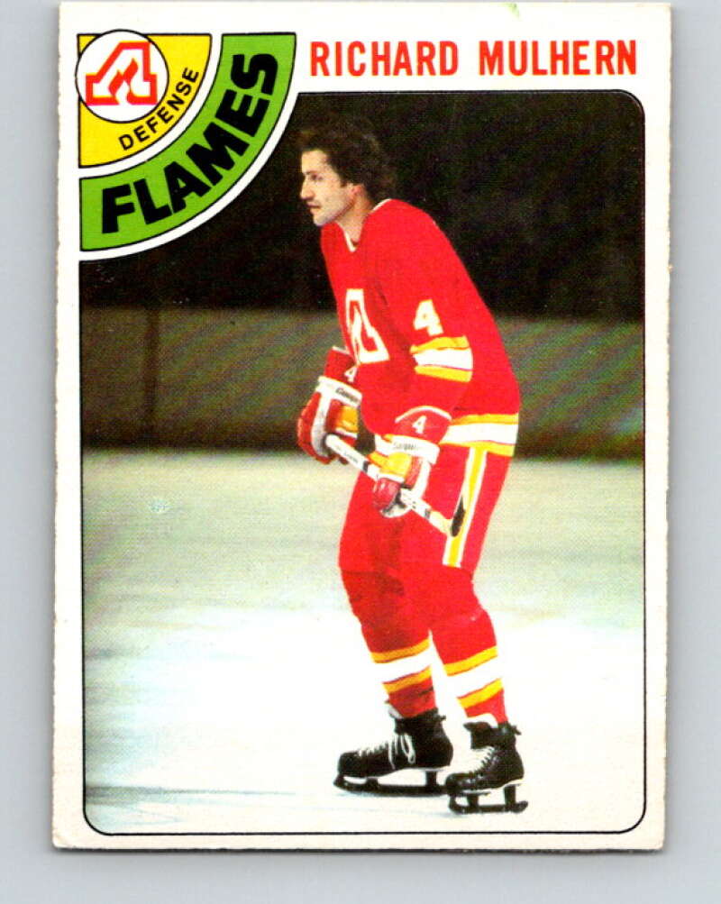 1978-79 O-Pee-Chee #256 Richard Mulhern  Atlanta Flames  V24479