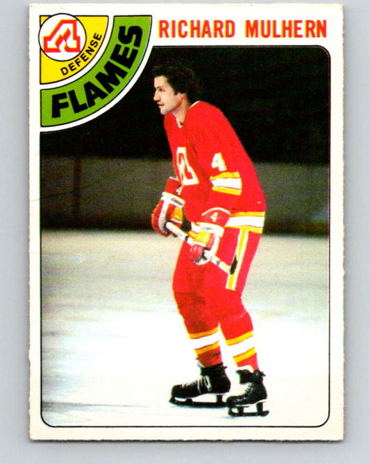 1978-79 O-Pee-Chee #256 Richard Mulhern  Atlanta Flames  V24481
