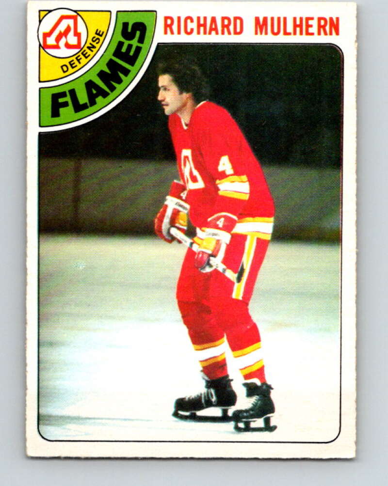 1978-79 O-Pee-Chee #256 Richard Mulhern  Atlanta Flames  V24485