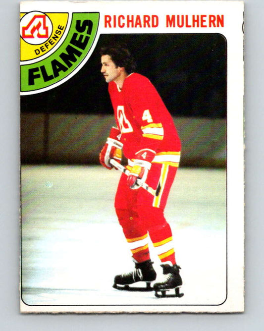 1978-79 O-Pee-Chee #256 Richard Mulhern  Atlanta Flames  V24486