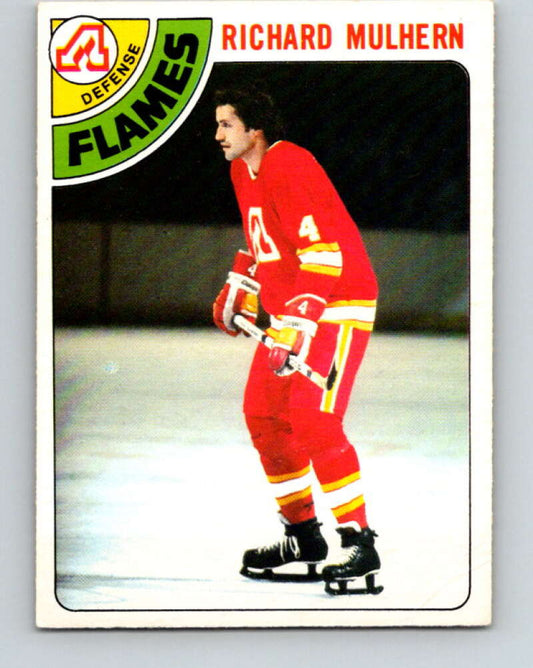 1978-79 O-Pee-Chee #256 Richard Mulhern  Atlanta Flames  V24487
