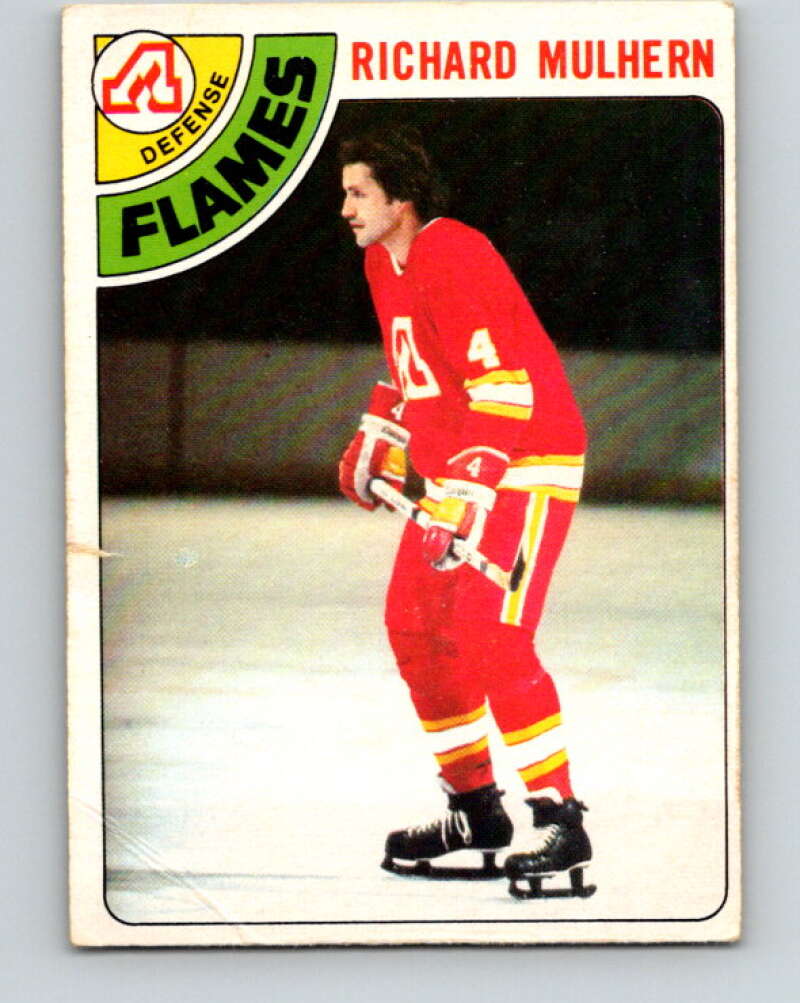 1978-79 O-Pee-Chee #256 Richard Mulhern  Atlanta Flames  V24488