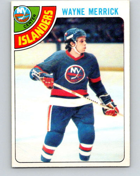 1978-79 O-Pee-Chee #258 Wayne Merrick  New York Islanders  V24501