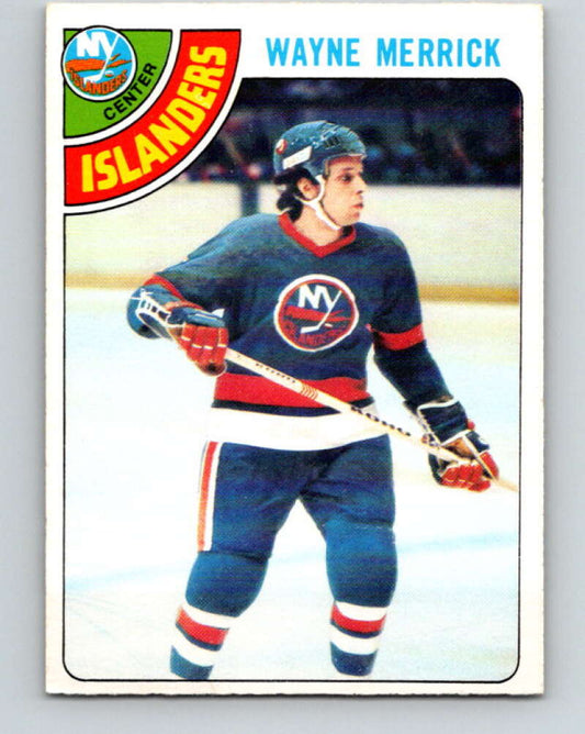 1978-79 O-Pee-Chee #258 Wayne Merrick  New York Islanders  V24502