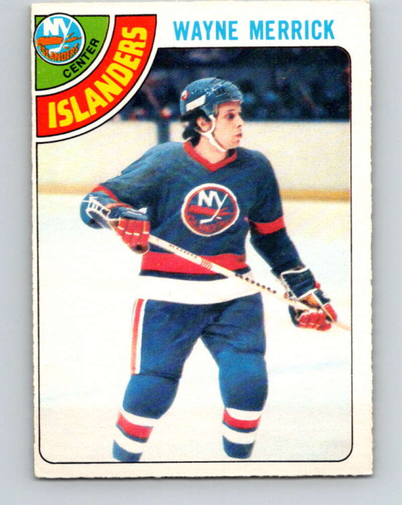 1978-79 O-Pee-Chee #258 Wayne Merrick  New York Islanders  V24503