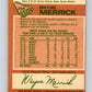 1978-79 O-Pee-Chee #258 Wayne Merrick  New York Islanders  V24503
