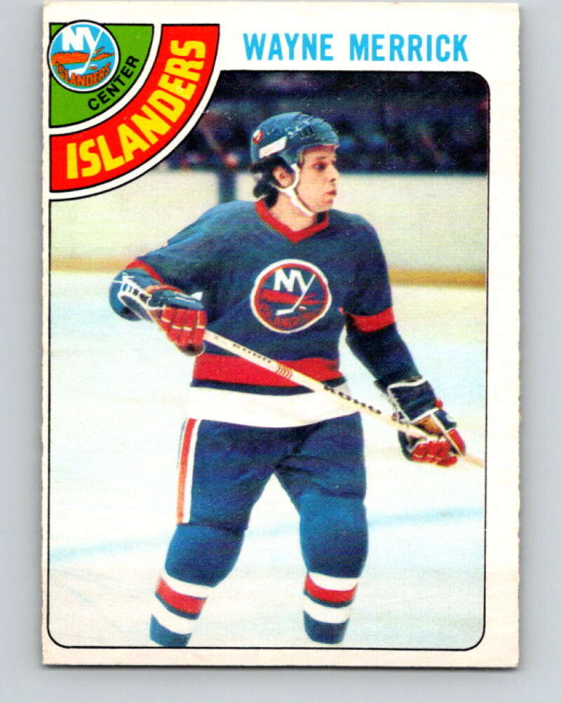 1978-79 O-Pee-Chee #258 Wayne Merrick  New York Islanders  V24504