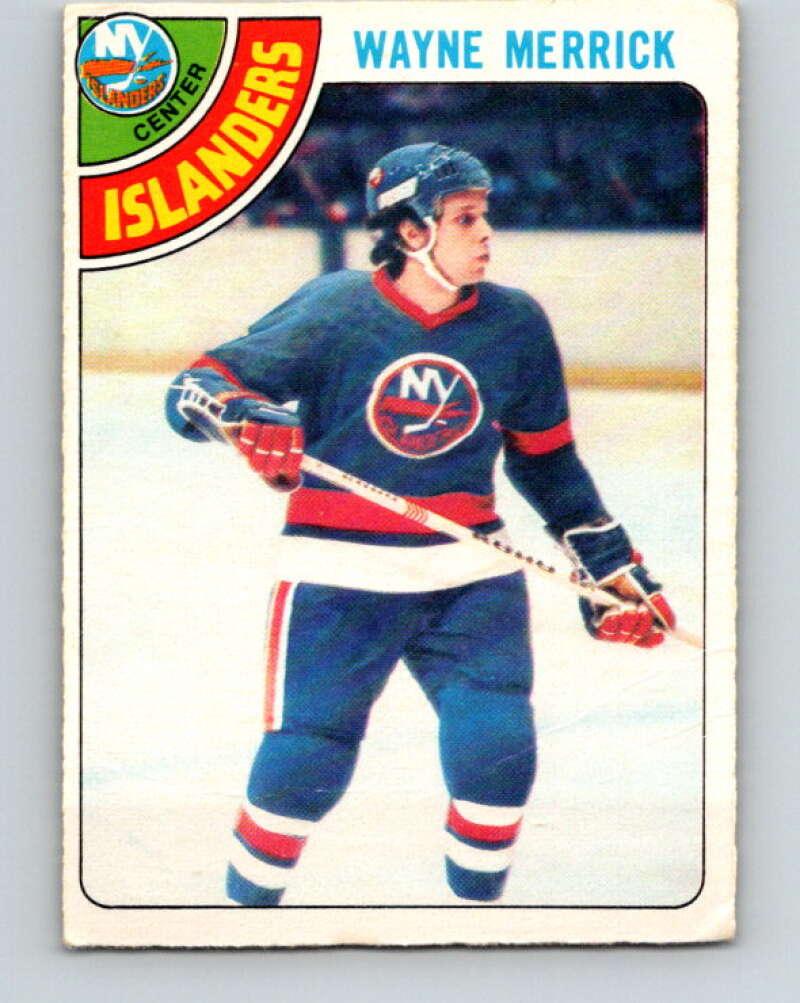 1978-79 O-Pee-Chee #258 Wayne Merrick  New York Islanders  V24505