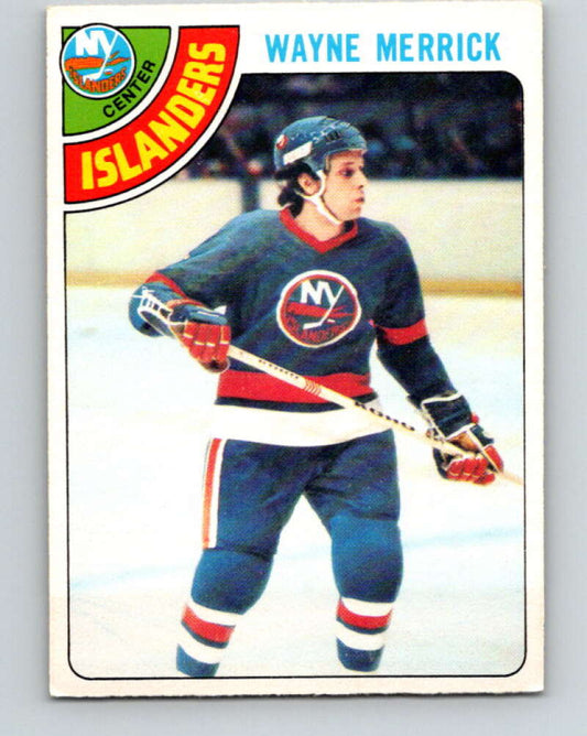 1978-79 O-Pee-Chee #258 Wayne Merrick  New York Islanders  V24506