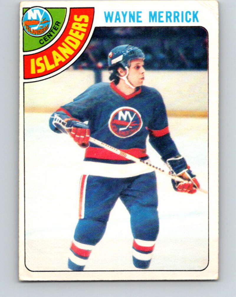 1978-79 O-Pee-Chee #258 Wayne Merrick  New York Islanders  V24508