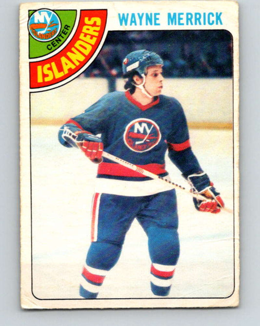 1978-79 O-Pee-Chee #258 Wayne Merrick  New York Islanders  V24509