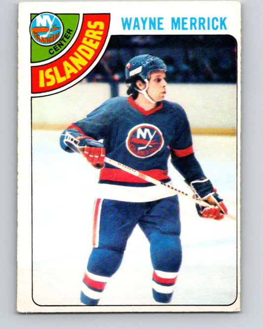1978-79 O-Pee-Chee #258 Wayne Merrick  New York Islanders  V24511