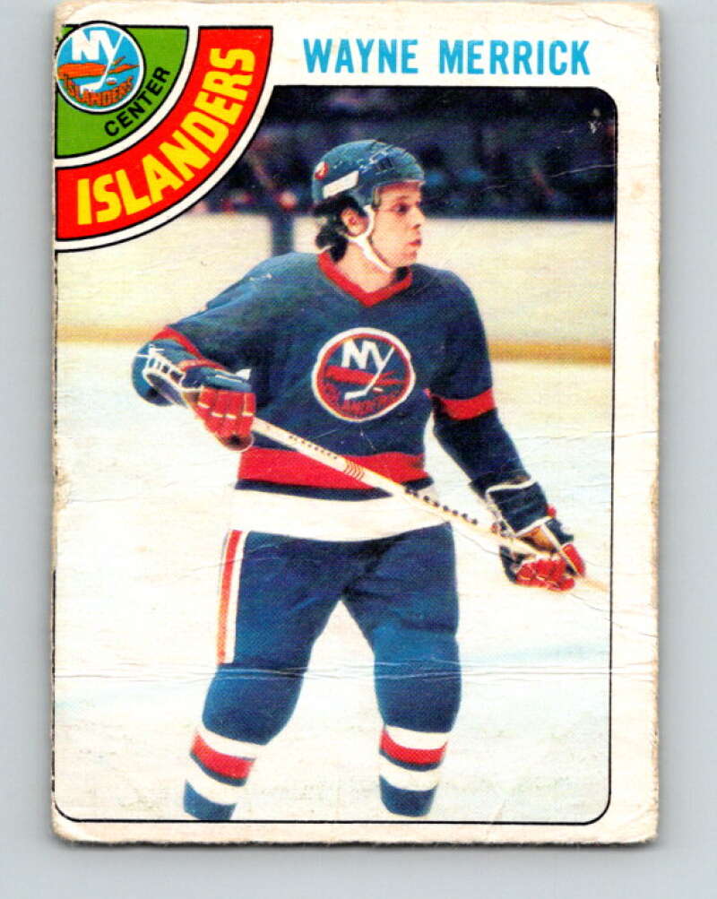 1978-79 O-Pee-Chee #258 Wayne Merrick  New York Islanders  V24512