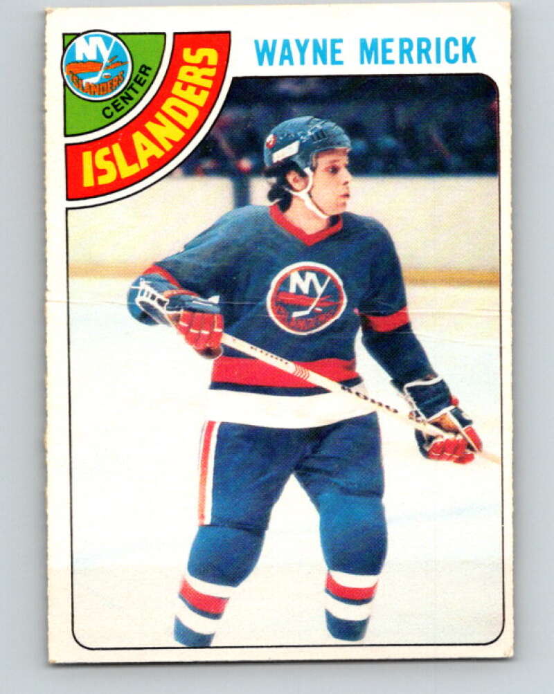 1978-79 O-Pee-Chee #258 Wayne Merrick  New York Islanders  V24513