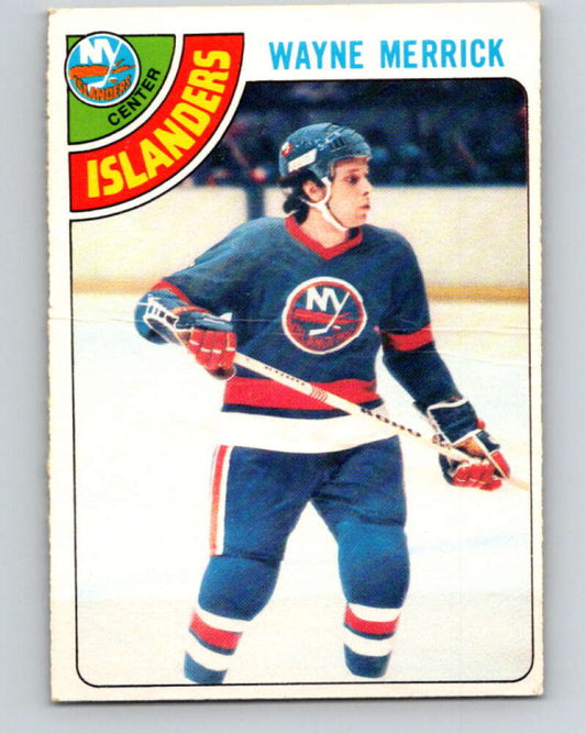 1978-79 O-Pee-Chee #258 Wayne Merrick  New York Islanders  V24513