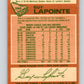 1978-79 O-Pee-Chee #260 Guy Lapointe  Montreal Canadiens  V24545