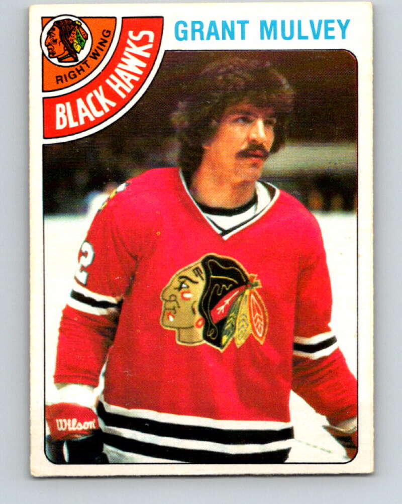 1978-79 O-Pee-Chee #261 Grant Mulvey  Chicago Blackhawks  V24546