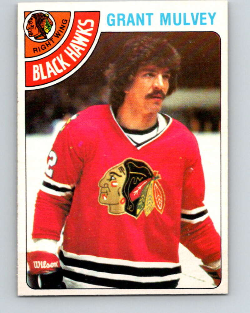 1978-79 O-Pee-Chee #261 Grant Mulvey  Chicago Blackhawks  V24549