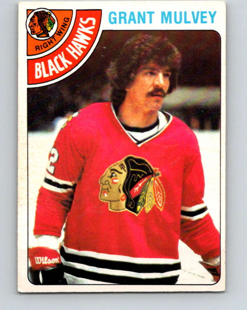 1978-79 O-Pee-Chee #261 Grant Mulvey  Chicago Blackhawks  V24552