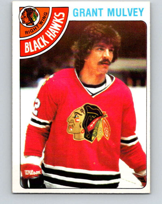 1978-79 O-Pee-Chee #261 Grant Mulvey  Chicago Blackhawks  V24553