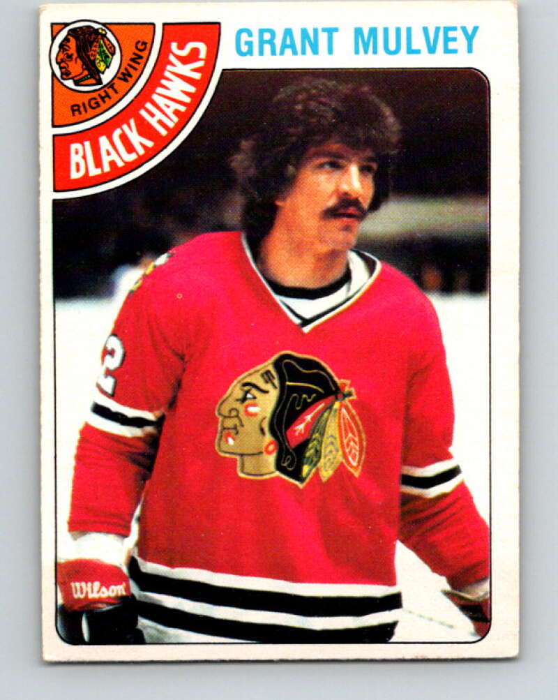 1978-79 O-Pee-Chee #261 Grant Mulvey  Chicago Blackhawks  V24554