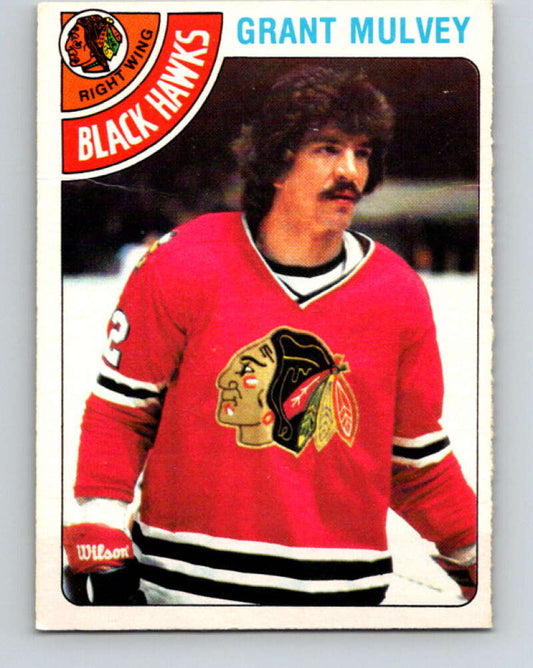 1978-79 O-Pee-Chee #261 Grant Mulvey  Chicago Blackhawks  V24555