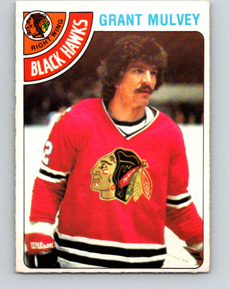1978-79 O-Pee-Chee #261 Grant Mulvey  Chicago Blackhawks  V24556