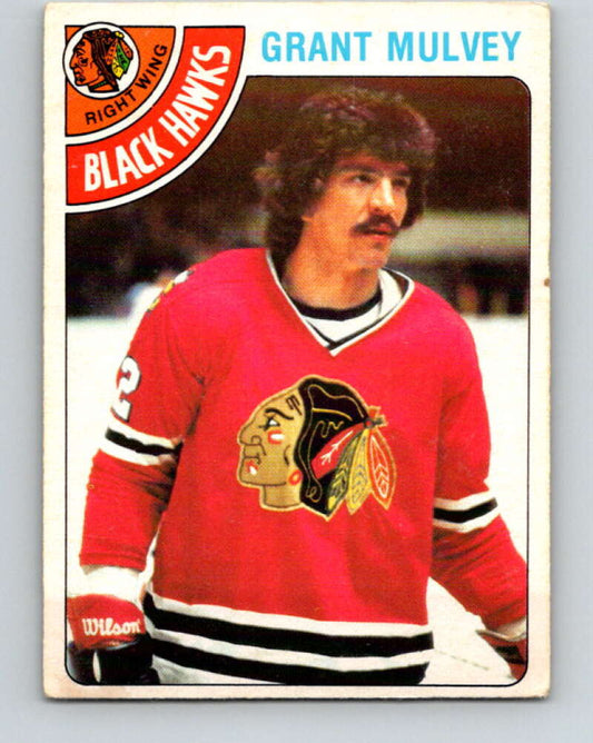 1978-79 O-Pee-Chee #261 Grant Mulvey  Chicago Blackhawks  V24557