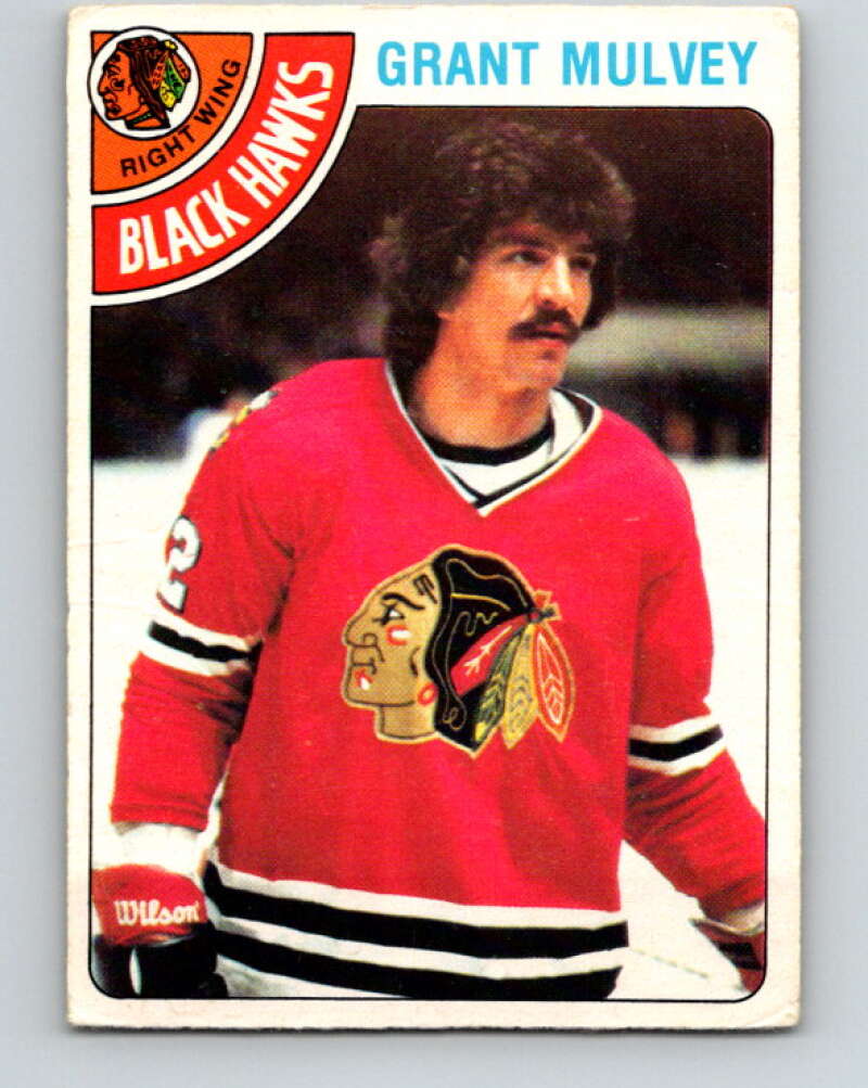 1978-79 O-Pee-Chee #261 Grant Mulvey  Chicago Blackhawks  V24558