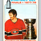 1978-79 O-Pee-Chee #264 Stanley Cup  Montreal Canadiens  V24588