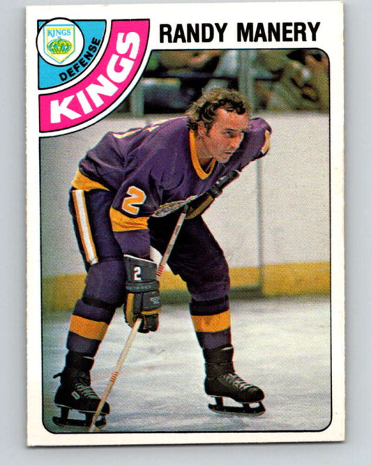 1978-79 O-Pee-Chee #266 Randy Manery  Los Angeles Kings  V24609