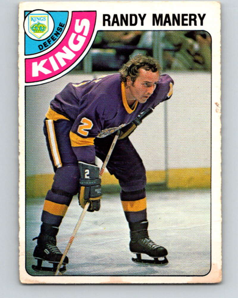 1978-79 O-Pee-Chee #266 Randy Manery  Los Angeles Kings  V24610