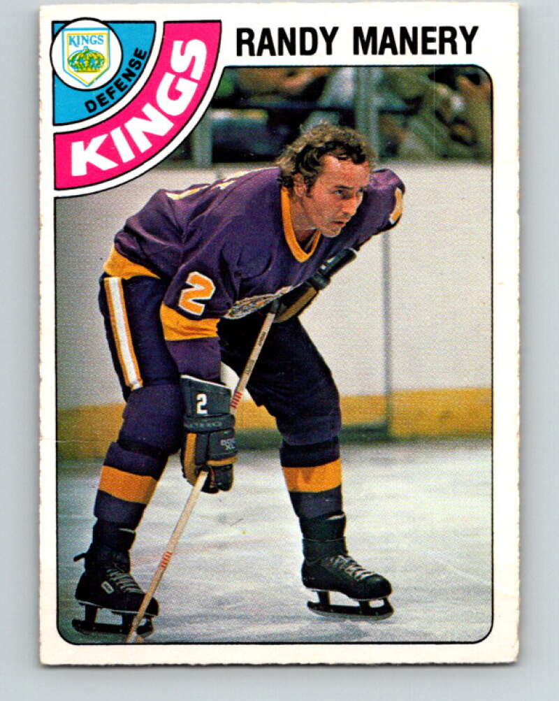 1978-79 O-Pee-Chee #266 Randy Manery  Los Angeles Kings  V24611