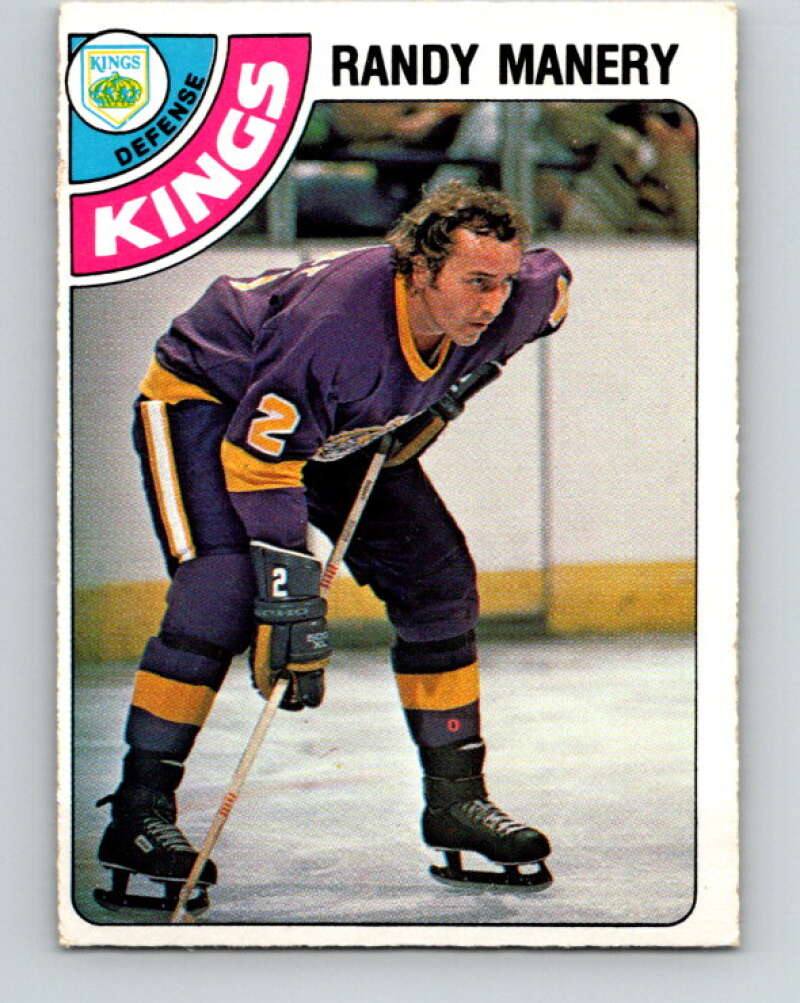 1978-79 O-Pee-Chee #266 Randy Manery  Los Angeles Kings  V24614