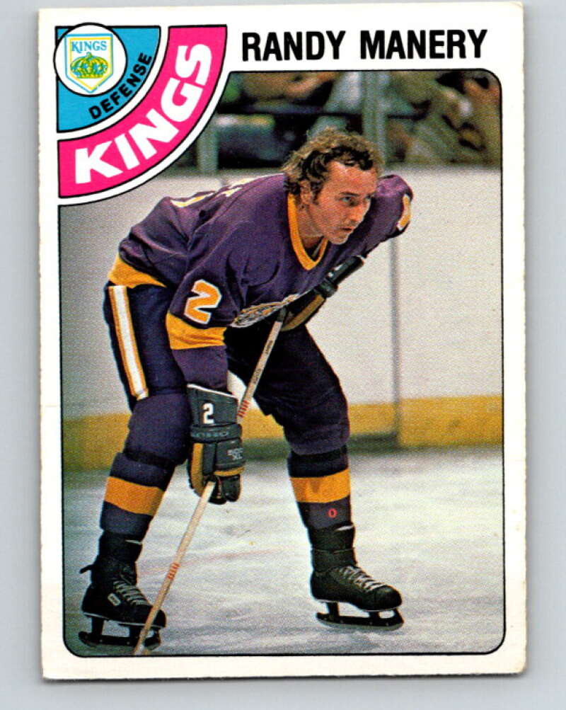 1978-79 O-Pee-Chee #266 Randy Manery  Los Angeles Kings  V24615