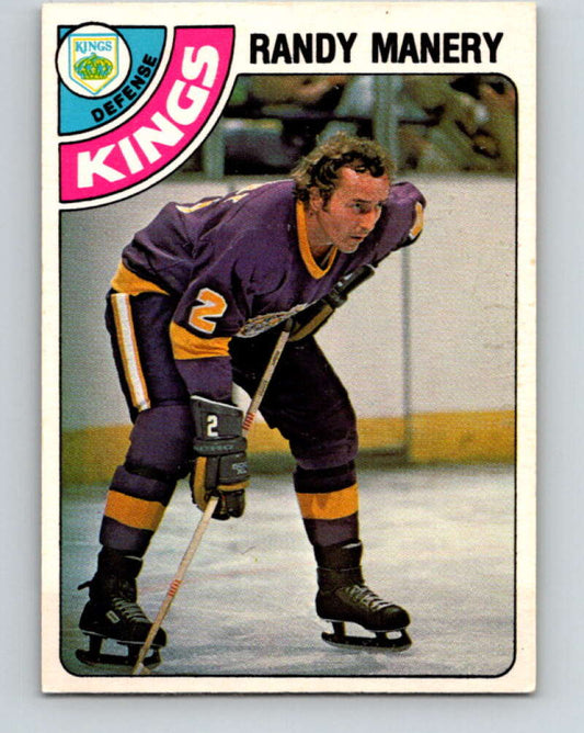 1978-79 O-Pee-Chee #266 Randy Manery  Los Angeles Kings  V24616