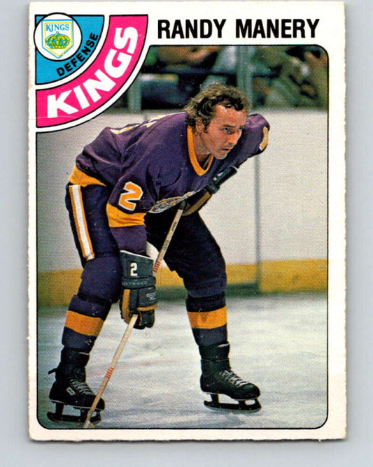 1978-79 O-Pee-Chee #266 Randy Manery  Los Angeles Kings  V24617