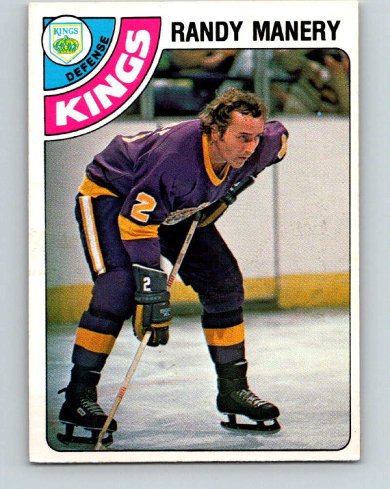 1978-79 O-Pee-Chee #266 Randy Manery  Los Angeles Kings  V24618