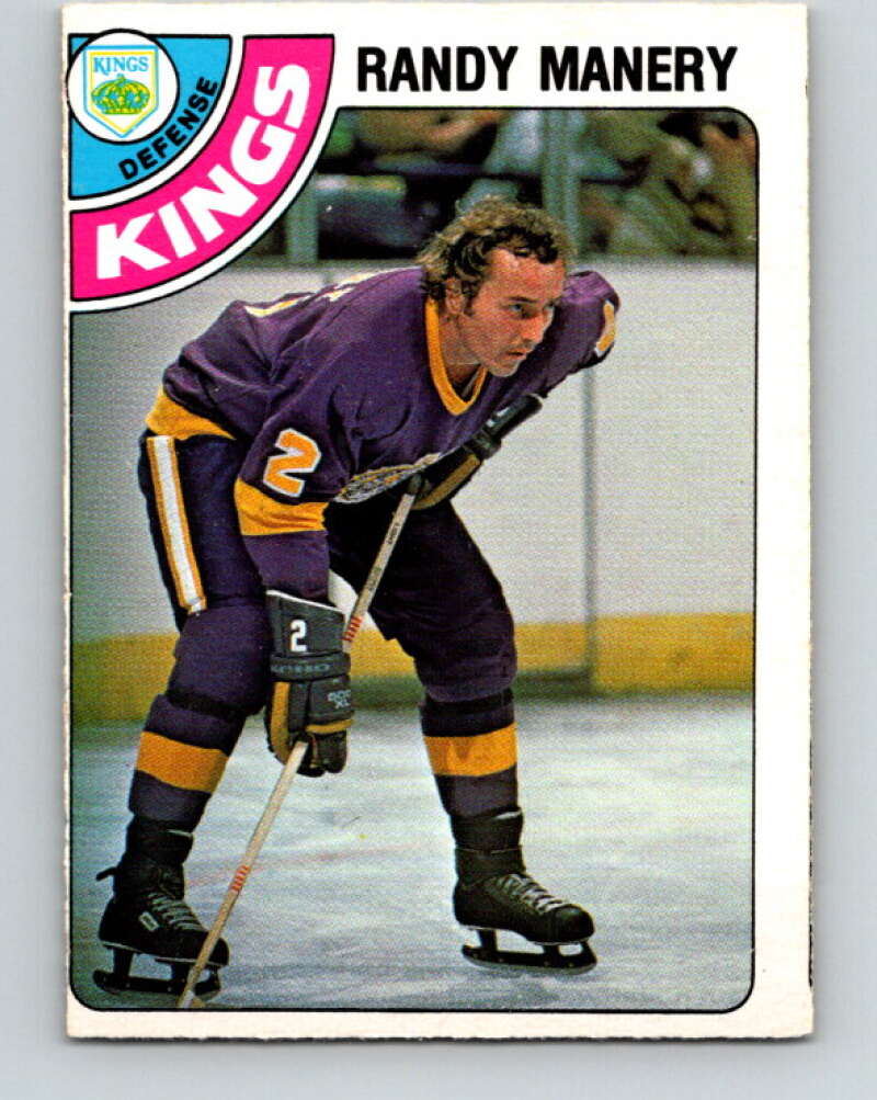 1978-79 O-Pee-Chee #266 Randy Manery  Los Angeles Kings  V24619