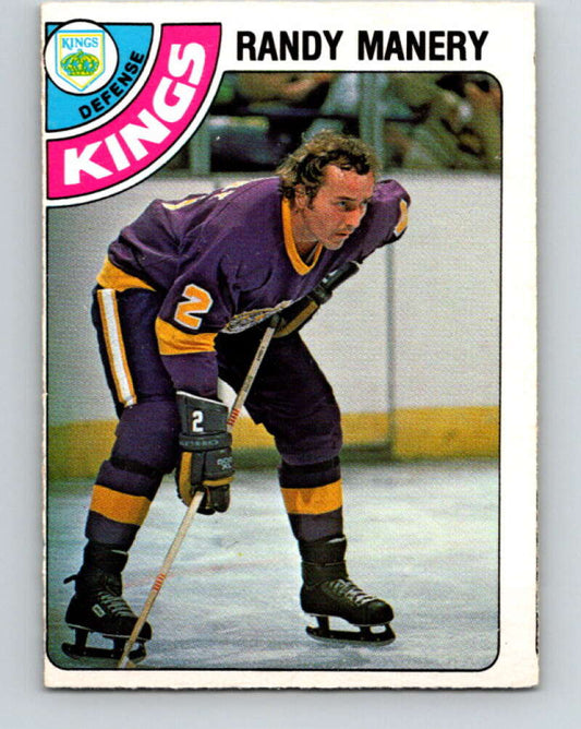 1978-79 O-Pee-Chee #266 Randy Manery  Los Angeles Kings  V24619