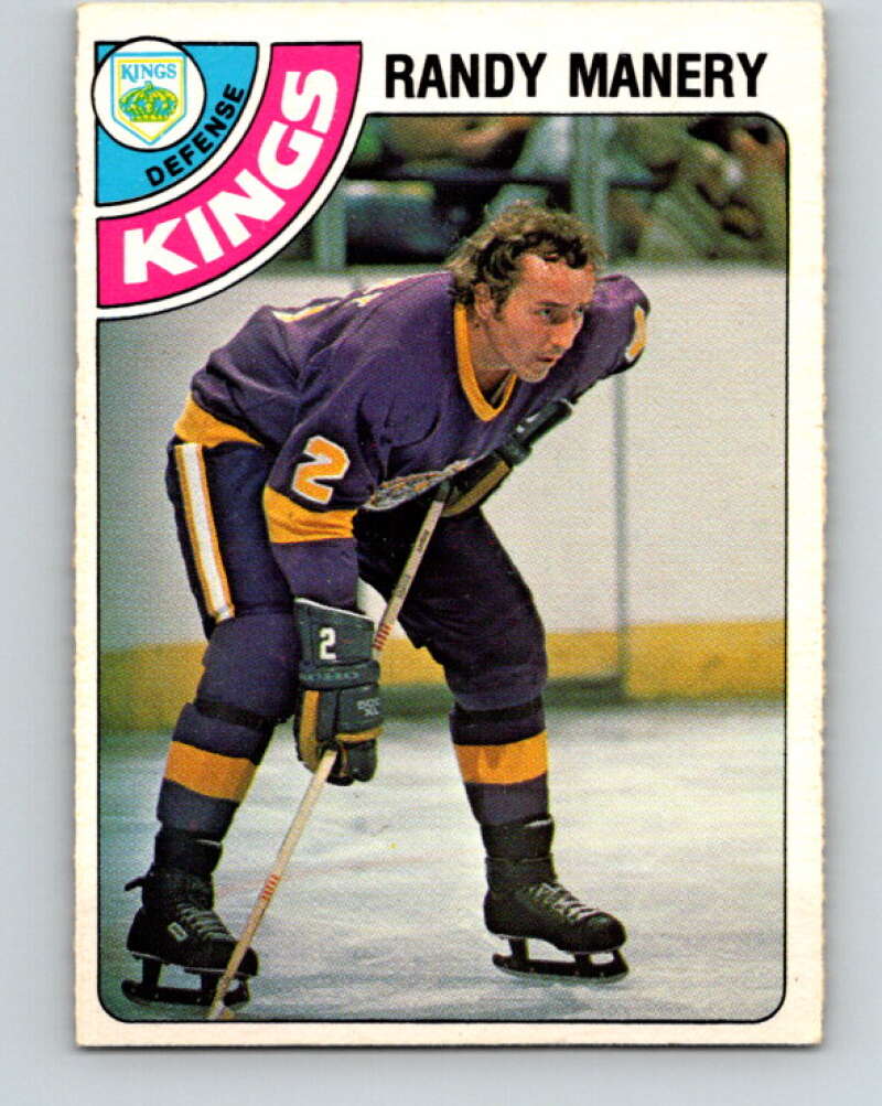 1978-79 O-Pee-Chee #266 Randy Manery  Los Angeles Kings  V24620