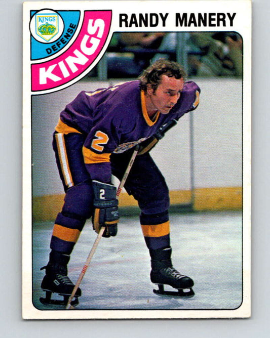 1978-79 O-Pee-Chee #266 Randy Manery  Los Angeles Kings  V24621