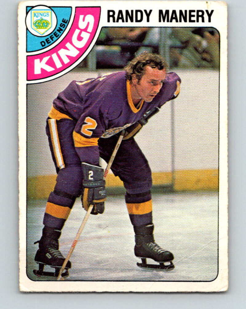 1978-79 O-Pee-Chee #266 Randy Manery  Los Angeles Kings  V24622