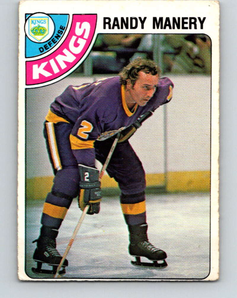 1978-79 O-Pee-Chee #266 Randy Manery  Los Angeles Kings  V24623