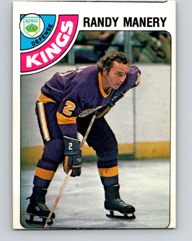 1978-79 O-Pee-Chee #266 Randy Manery  Los Angeles Kings  V24624
