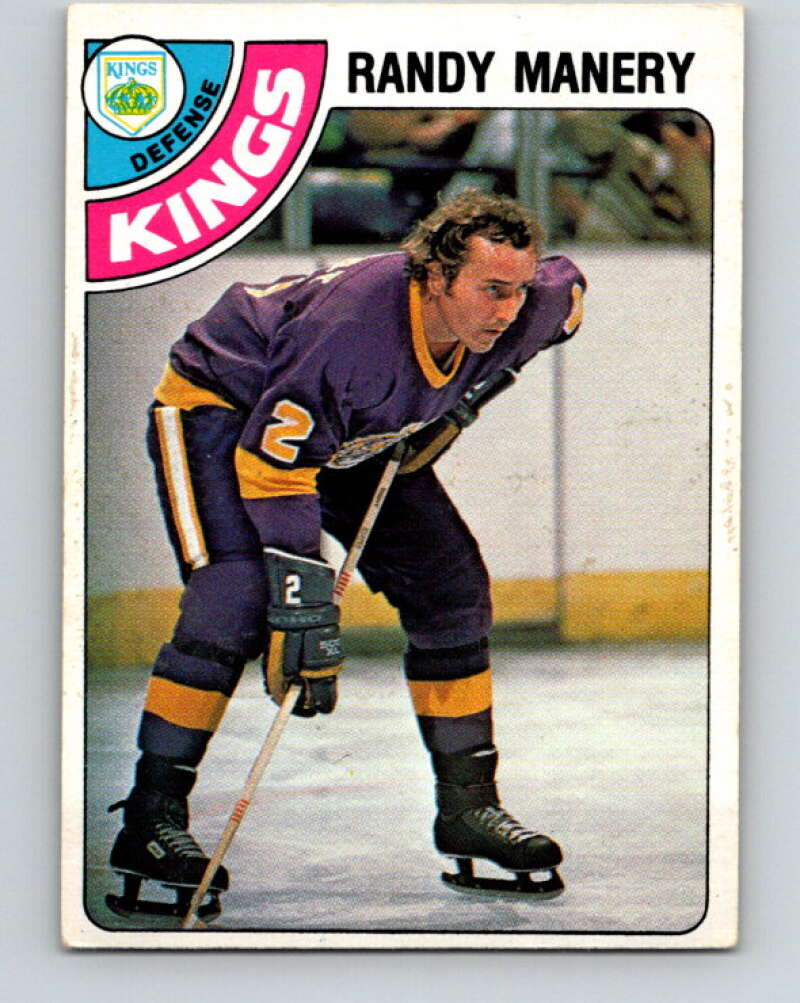 1978-79 O-Pee-Chee #266 Randy Manery  Los Angeles Kings  V24625