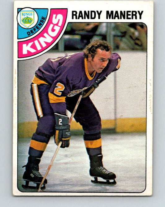 1978-79 O-Pee-Chee #266 Randy Manery  Los Angeles Kings  V24625