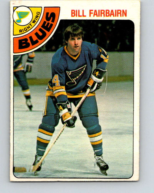 1978-79 O-Pee-Chee #267 Bill Fairbairn  St. Louis Blues  V24631