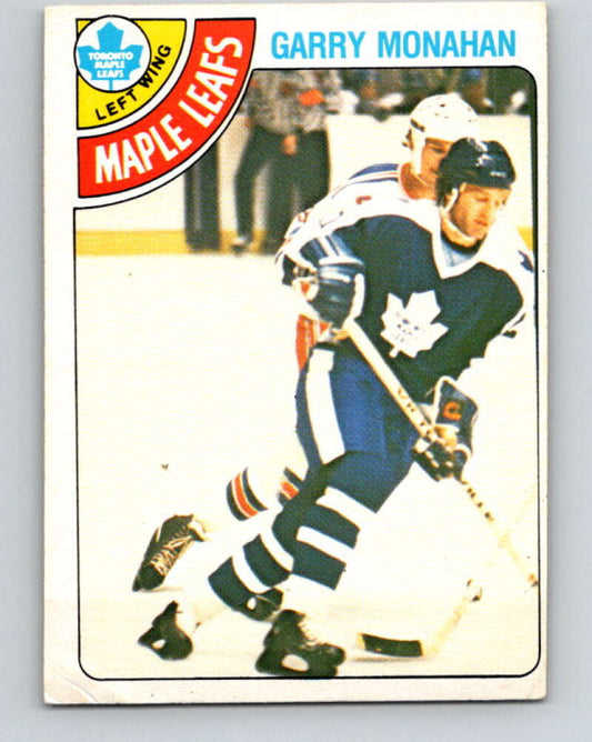 1978-79 O-Pee-Chee #268 Garry Monahan  Toronto Maple Leafs  V24639